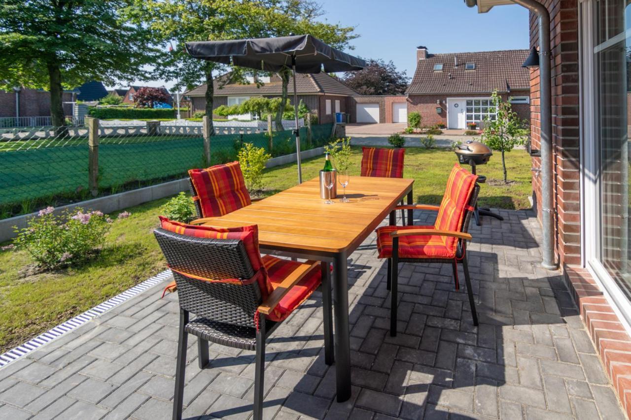 Ferienwohnung Lieblingsplatz Dornumersiel Exterior foto